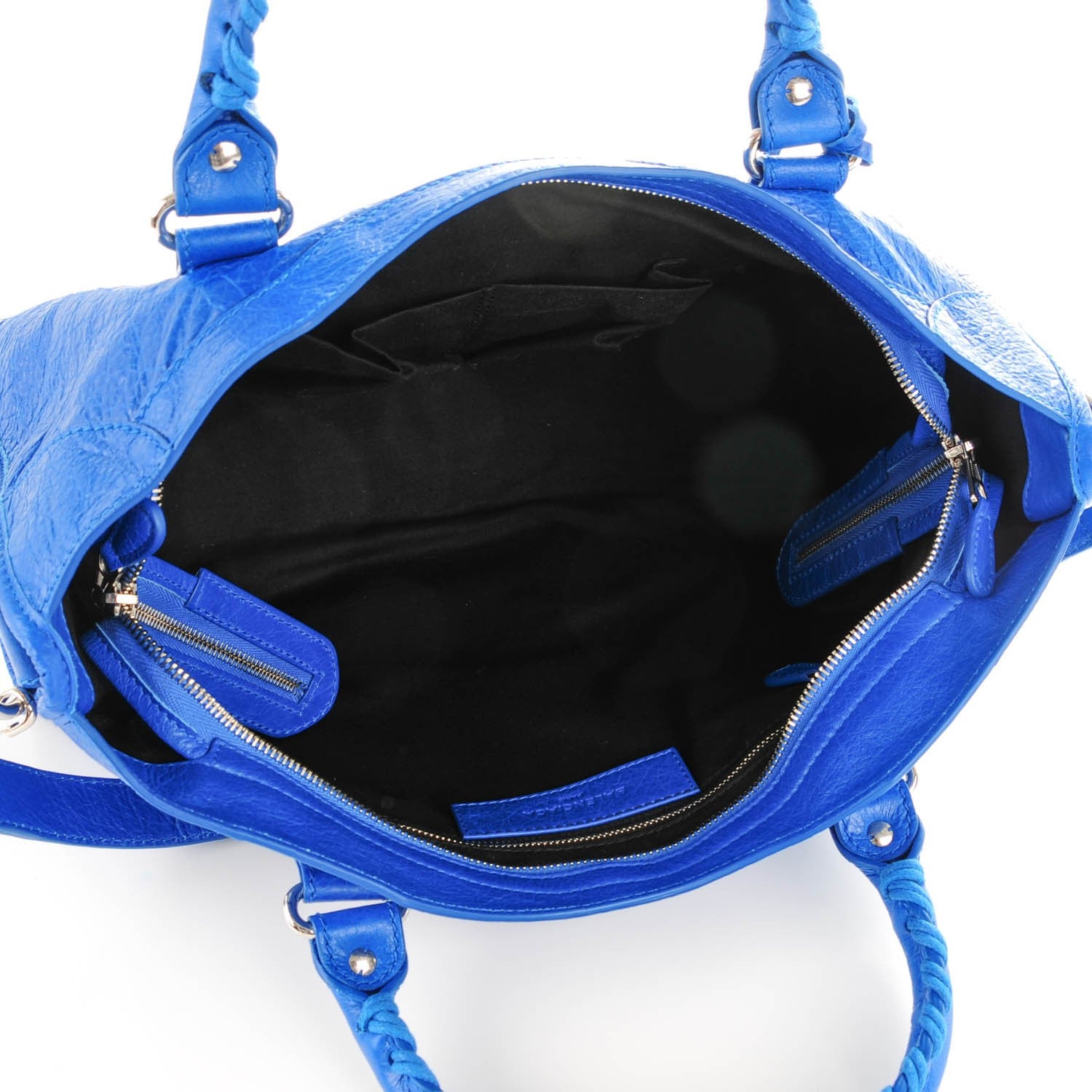 Balenciaga Agneau Giant 12 Silver Hardware City Bleu Lazuli 5 of 7