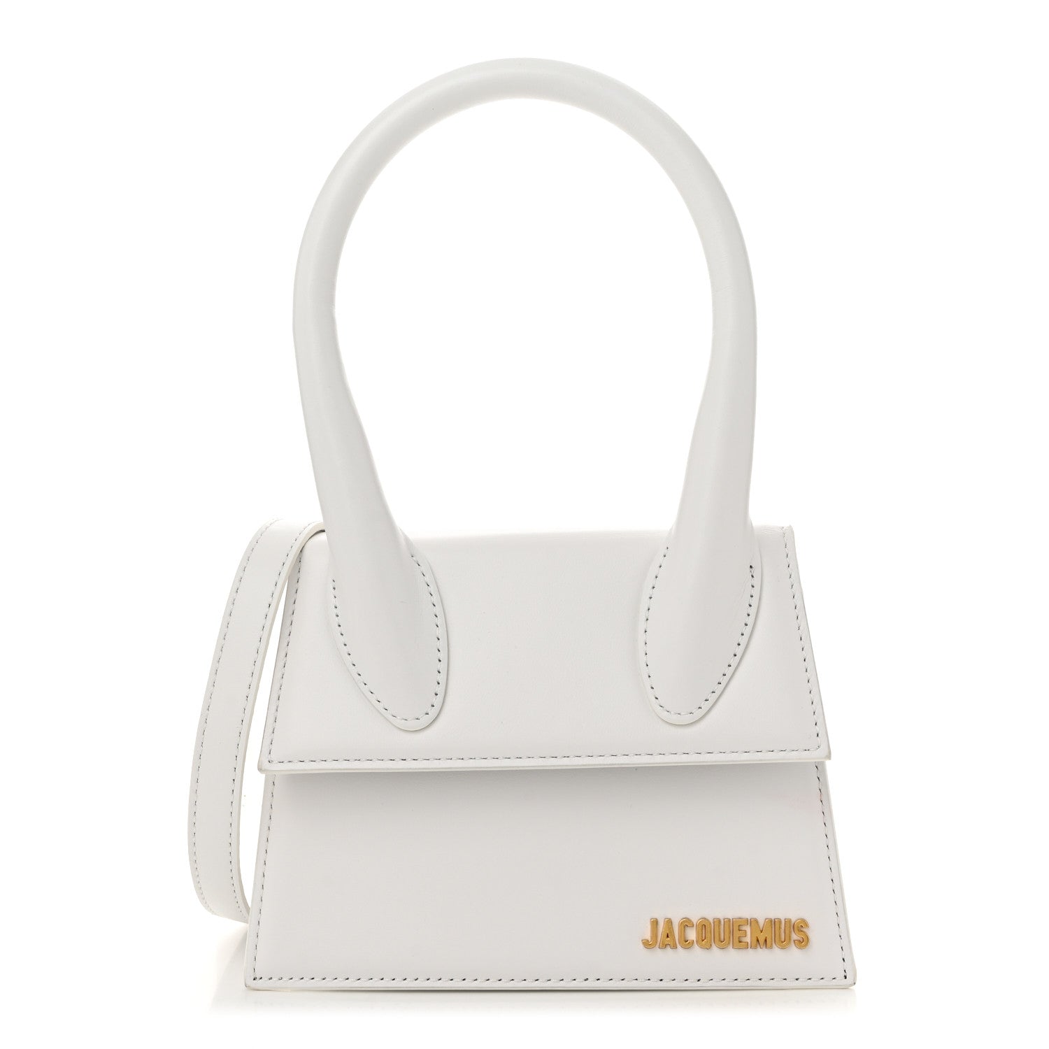 Jacquemus Smooth Calfskin Le Chiquito Moyen White 1 of 9