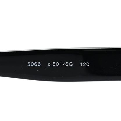 Chanel Acetate Metal Shield 5066 Sunglasses Black 6 of 6