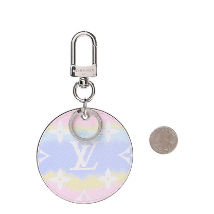 Louis Vuitton Monogram Escale Bag Charm Key Holder Pastel 2 of 4