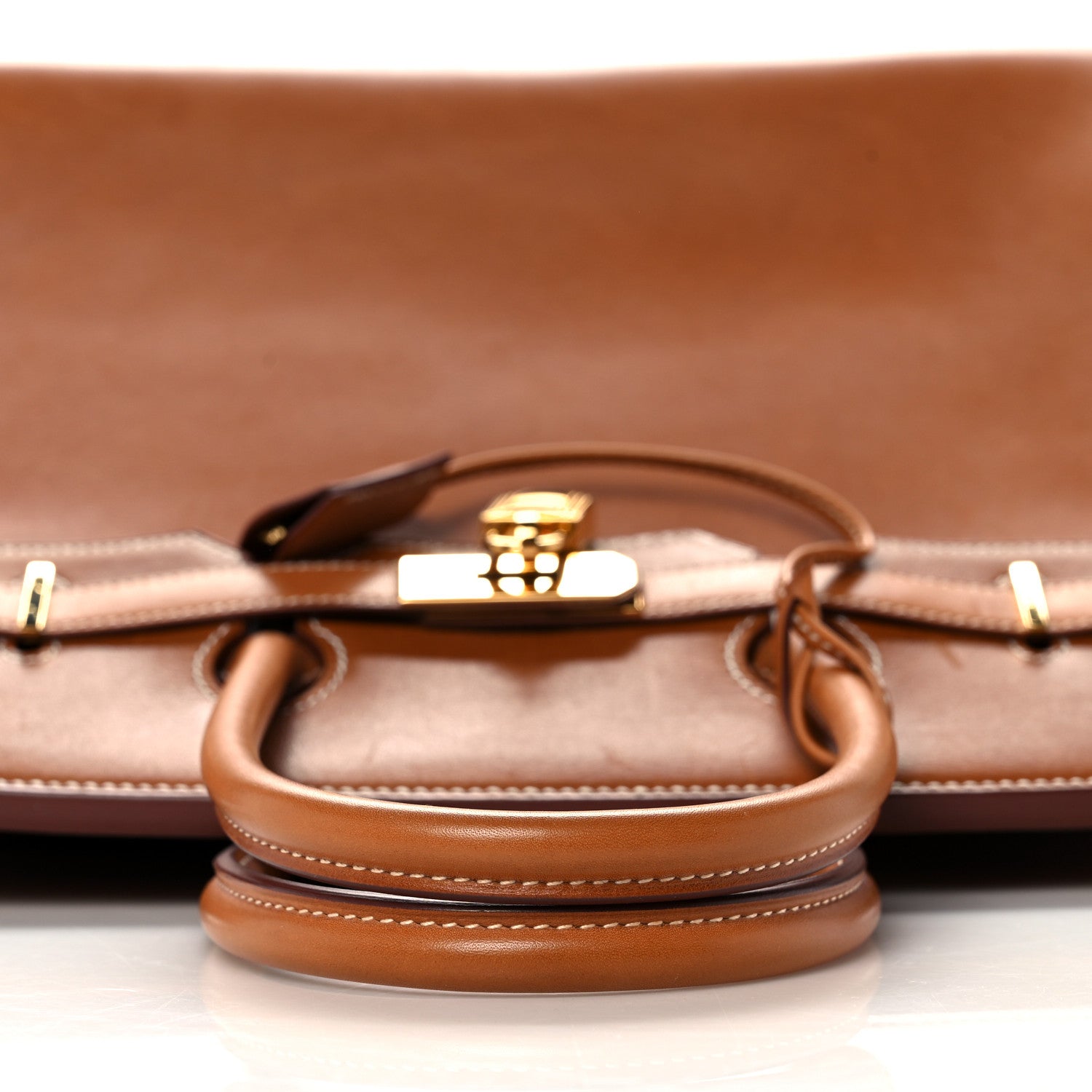 Hermes Natural Barenia Birkin 35 Fauve 12 of 53