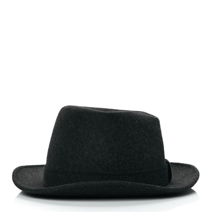 Hermes Felt Mixtes Flandres Hat 60 Gris Anthracite 2 of 8