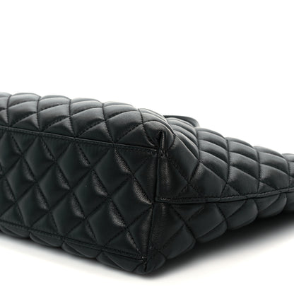 Versace Nappa Quilted Medusa Chain Shoulder Bag Black 10 of 10
