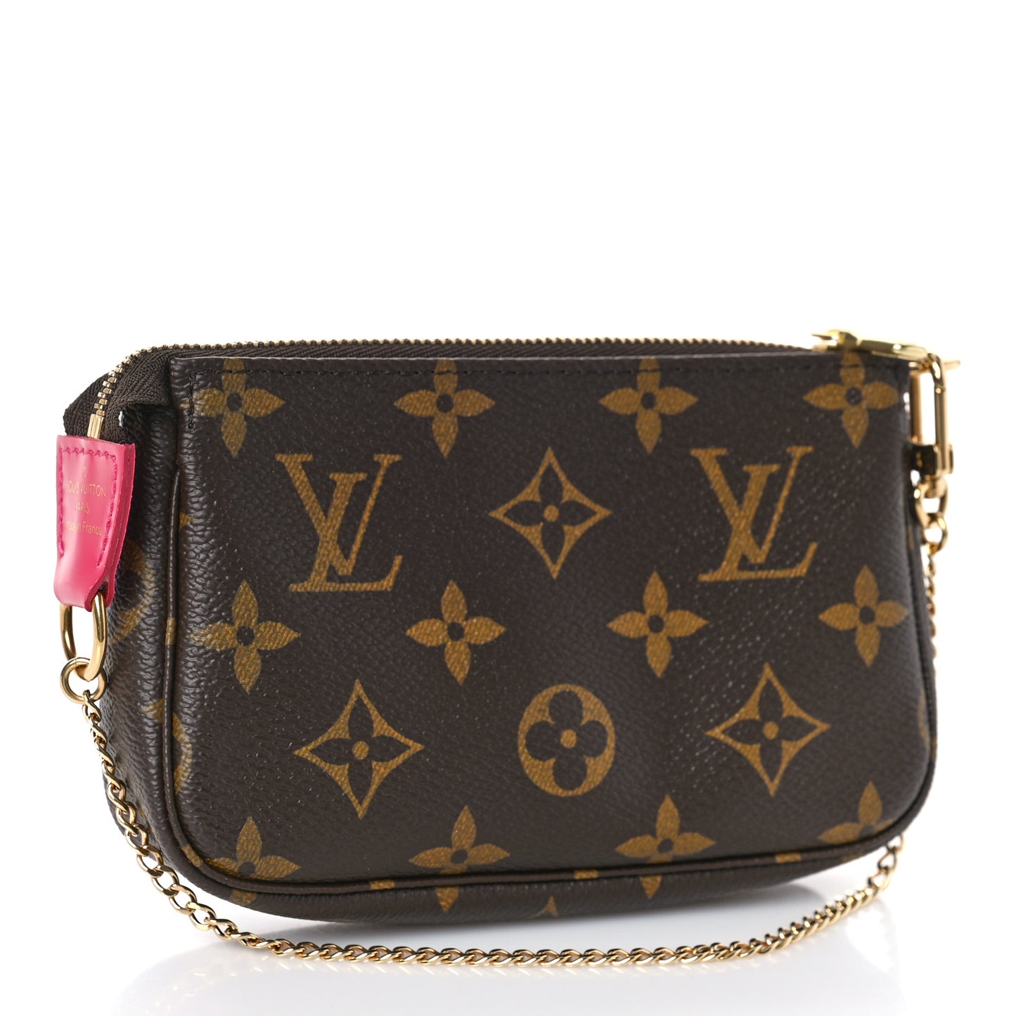 Monogram 2020 Christmas Animation Roller Coaster Mini Pochette Accessories Pivoine