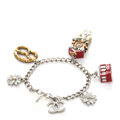 Chanel Enamel CC Paris Salzburg Charm Bracelet 2 of 3