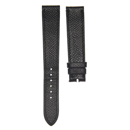 Hermes Courchevel Heure H Hour Watch MM Strap Black 1 of 4