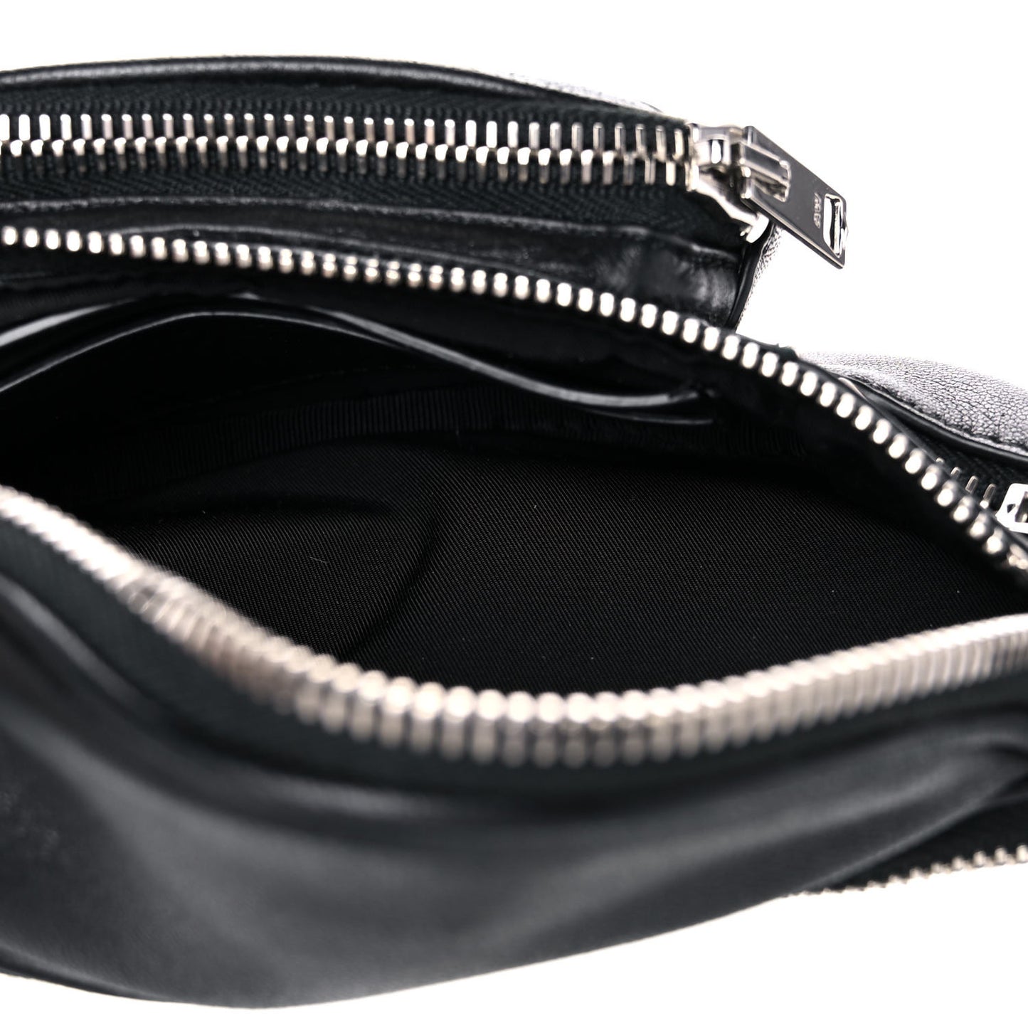 Lambskin Mini Attica Belt Bag Black