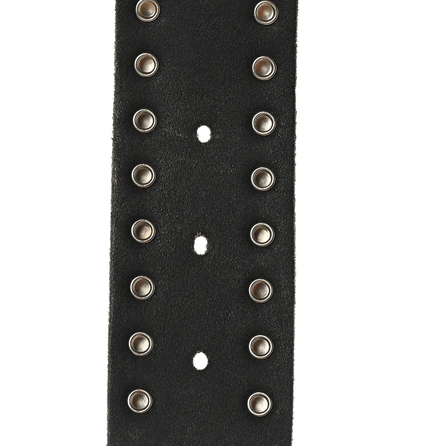 Gucci Calfskin Studded Double G 40mm Belt 80 32 Black 4 of 6