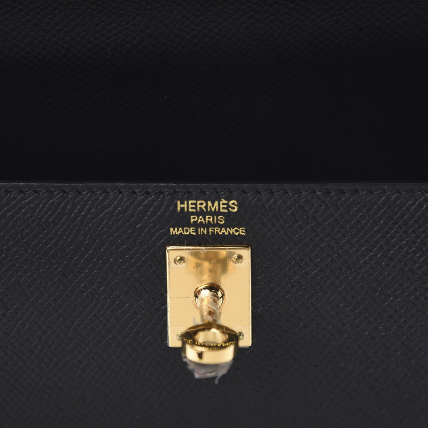 Hermes Epsom Kelly Sellier 25 Black 8 of 11