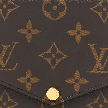 Louis Vuitton LOUIS VUITTON Monogram Pochette Felicie Chain Wallet Fuchsia 10 of 17