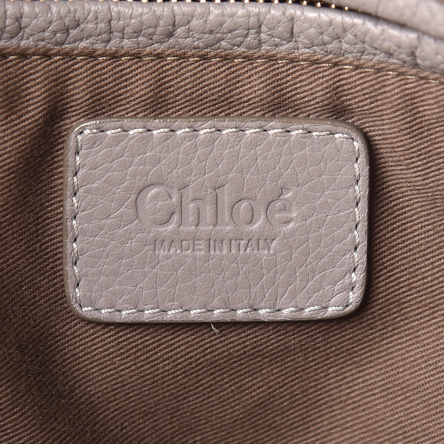 Chloe Calfskin Medium Marcie Satchel Cashmere Grey 6 of 10