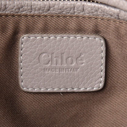 Chloe Calfskin Medium Marcie Satchel Cashmere Grey 6 of 10