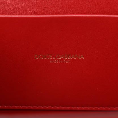 Dolce & Gabbana Smooth Calfskin Medium Devotion Crossbody Bag Poppy Red 6 of 15