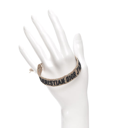 Christian Dior Woven Cotton J'Adior Friendship Bracelet 2 of 4