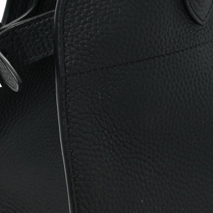 The Row Matte Grained Calfskin Soft Margaux 12 Black 10 of 10