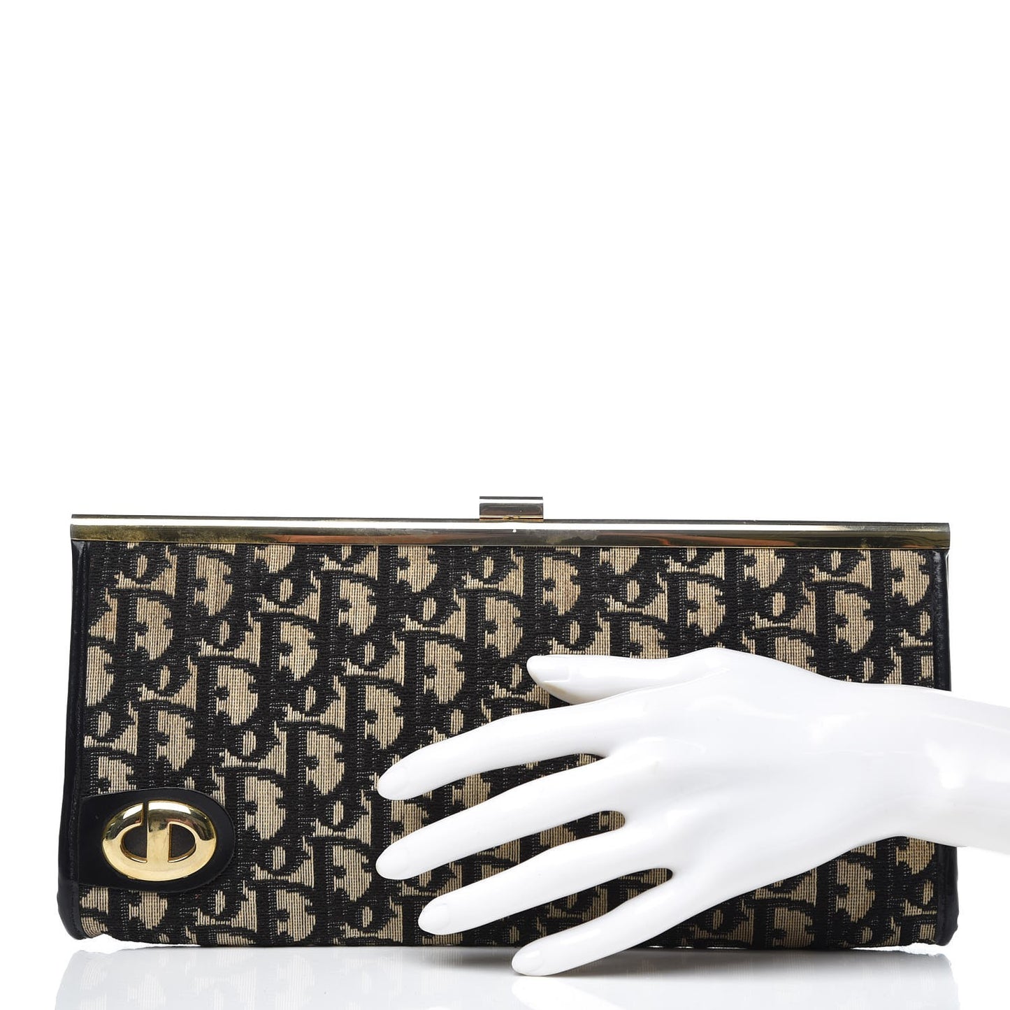 Monogram Clutch Black