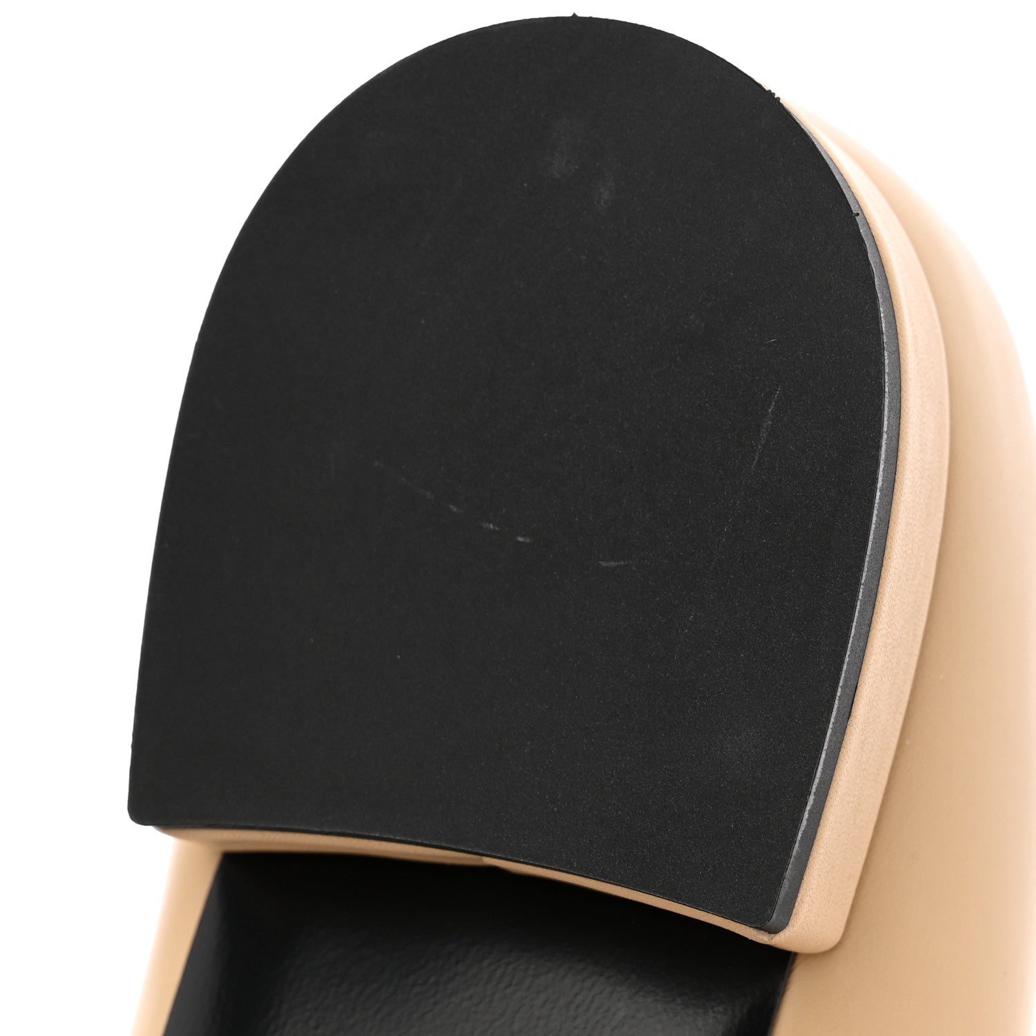 Chanel Lambskin Cap Toe Ballerina Flats 36 Beige Black 17 of 20