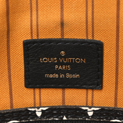 Louis Vuitton Monogram Giant Jungle Neverfull MM Black 6 of 12