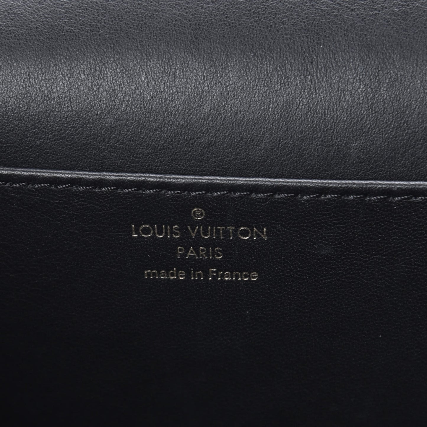 Grained Calfskin Vivienne NM Black