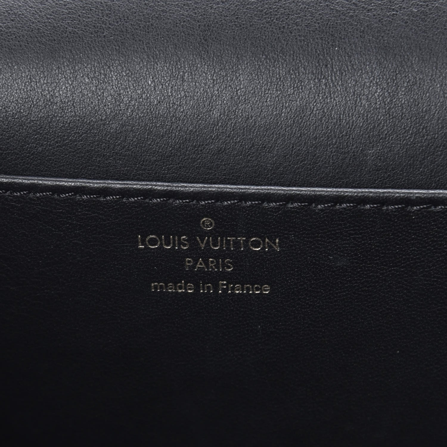 Louis Vuitton Grained Calfskin Vivienne NM Black 8 of 12