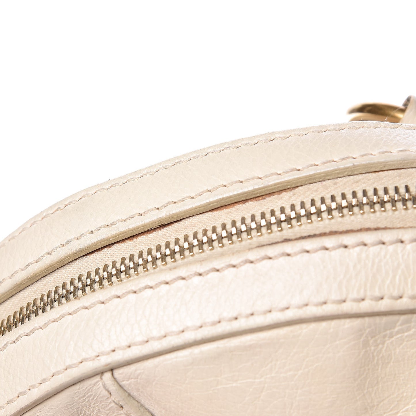 Calfskin Oversized Muse Ivory