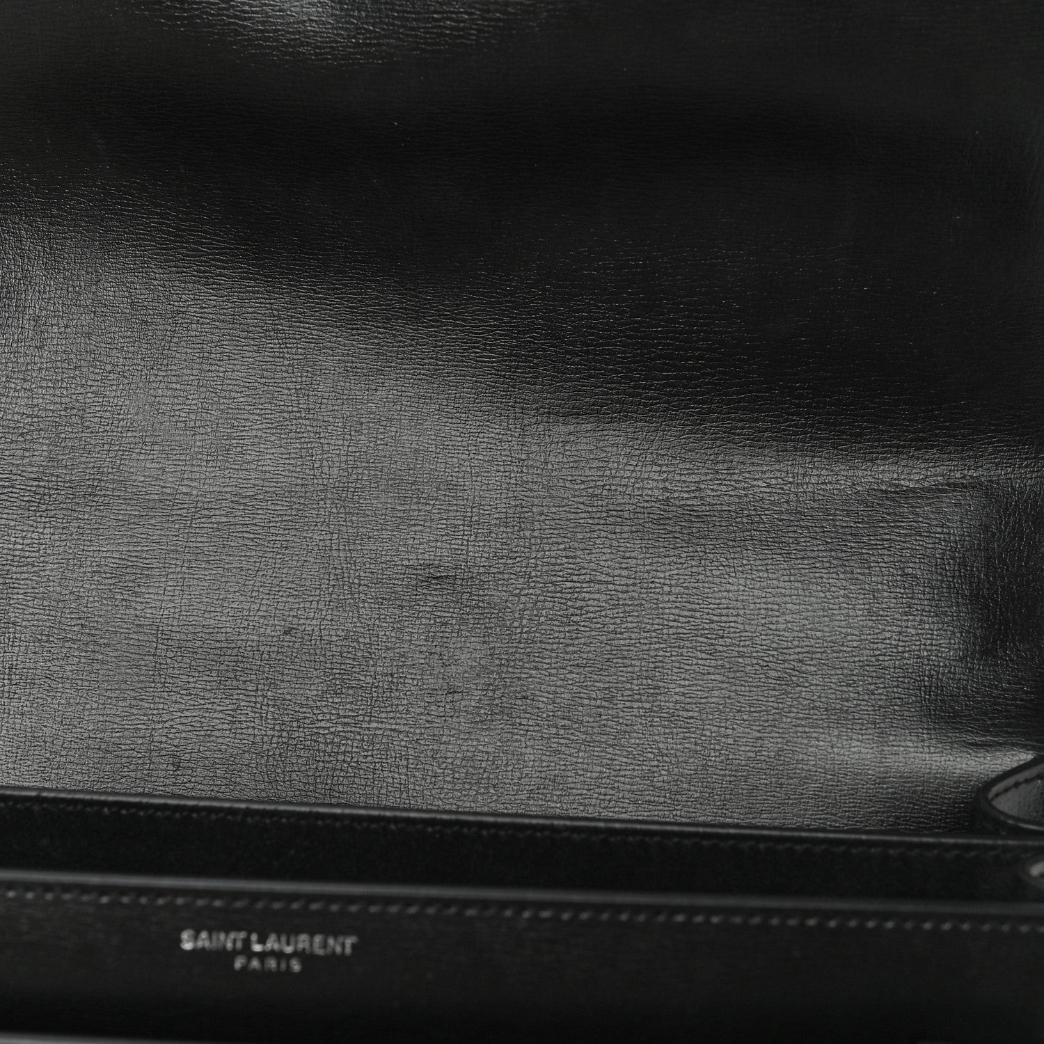 Saint Laurent Calfskin Medium Monogram Sunset Black 10 of 10