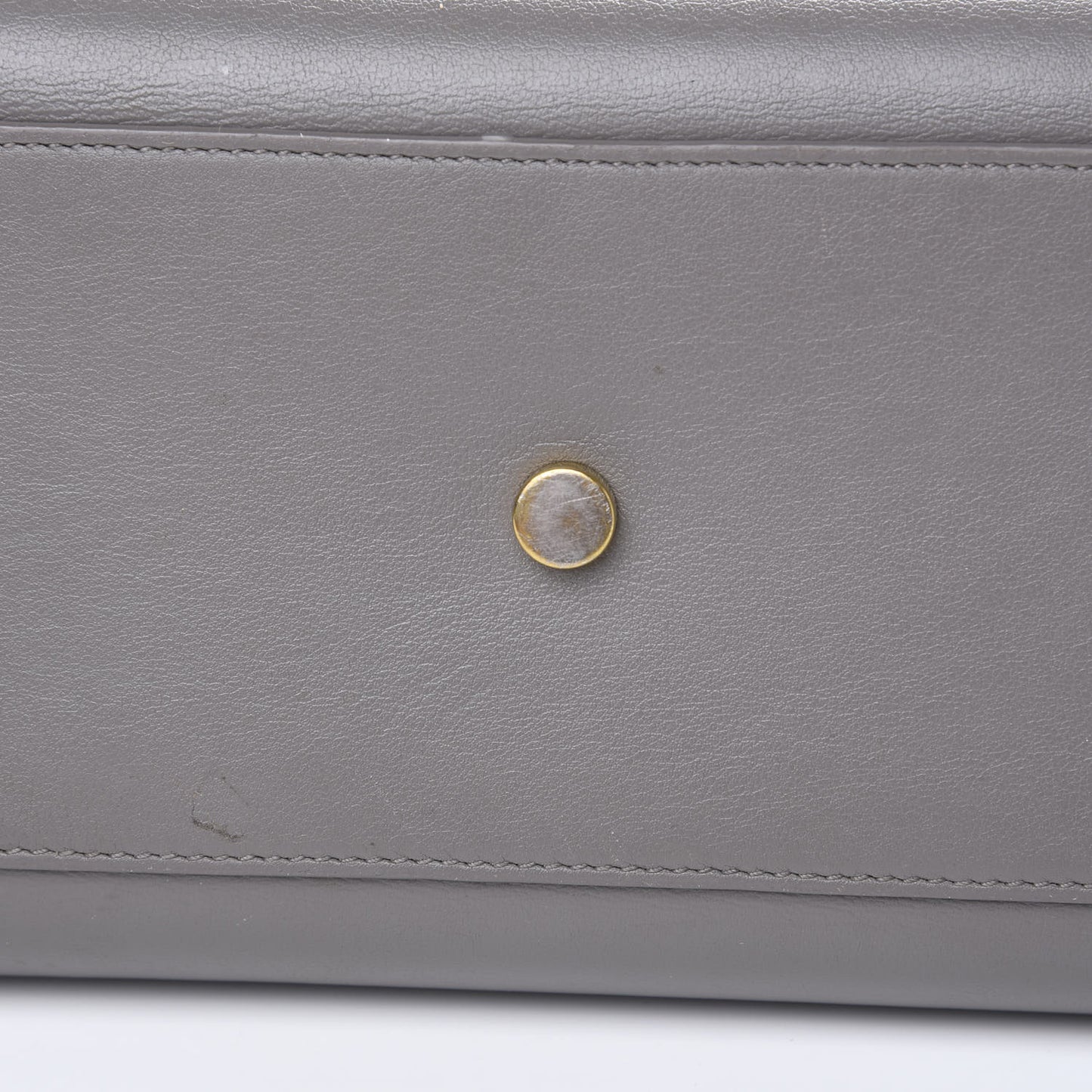 Calfskin Baby Sac de Jour Fog