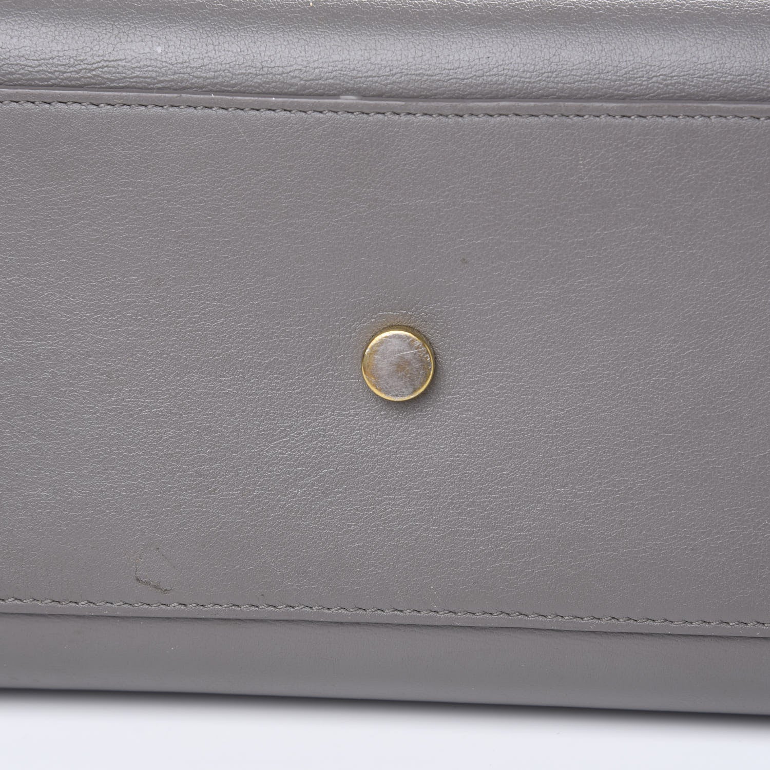 Saint Laurent Calfskin Baby Sac de Jour Fog 14 of 16