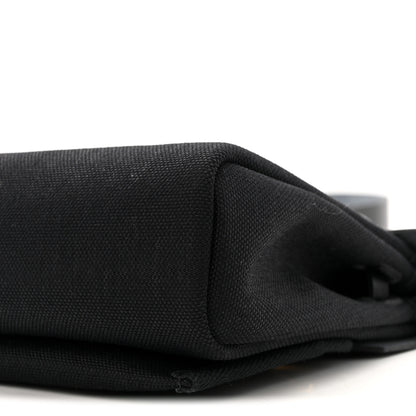 Hermes Military Toile Vache Hunter Herbag Zip Retourne 20 Black 10 of 11