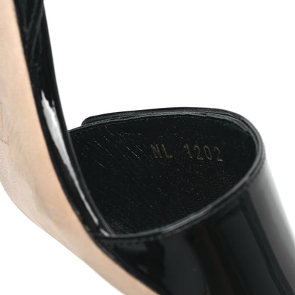 Louis Vuitton Patent Calfskin Shake Sandals 38 Black 8 of 8
