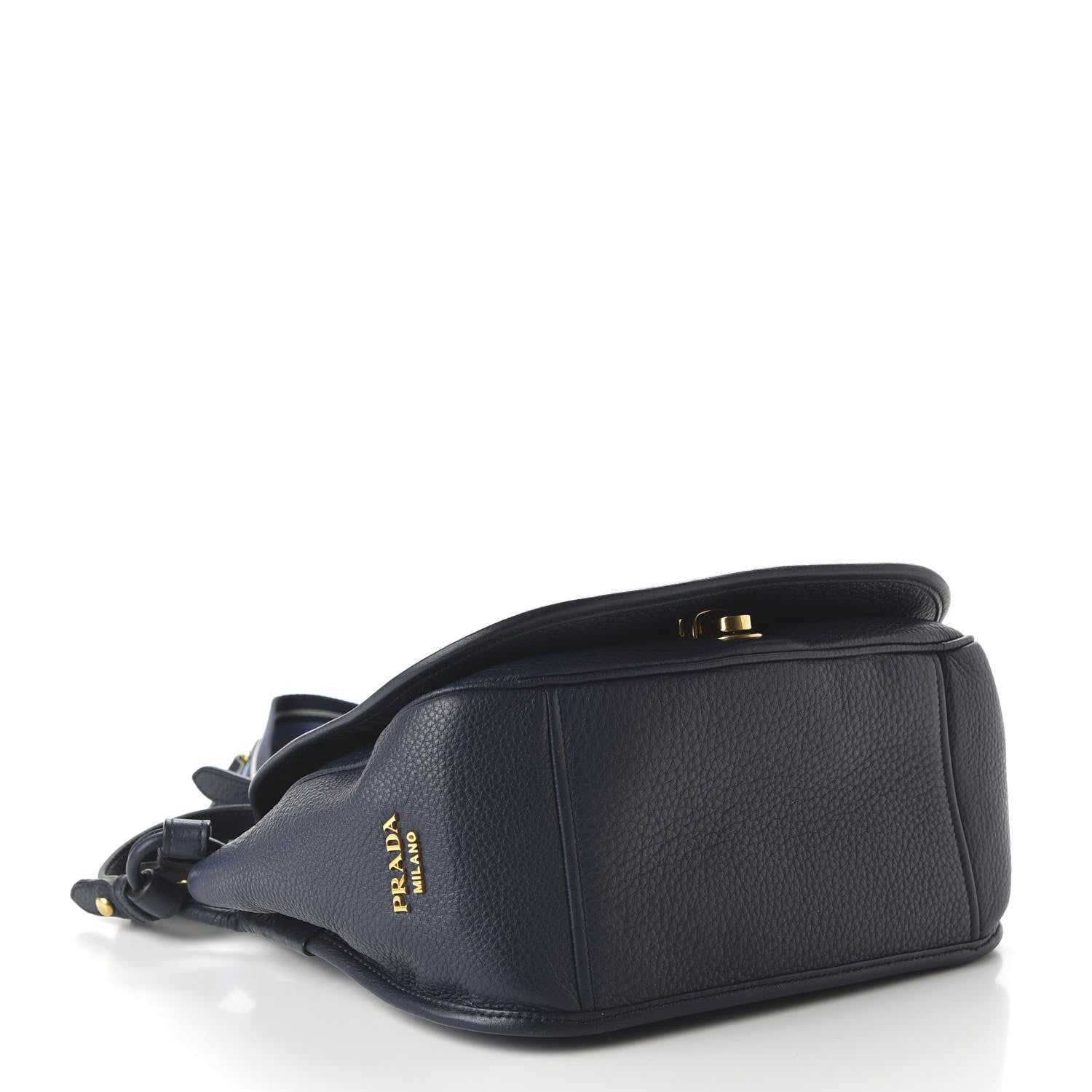 Prada Vitello Daino Logo Messenger Baltico 5 of 10