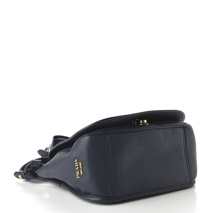 Prada Vitello Daino Logo Messenger Baltico 5 of 10