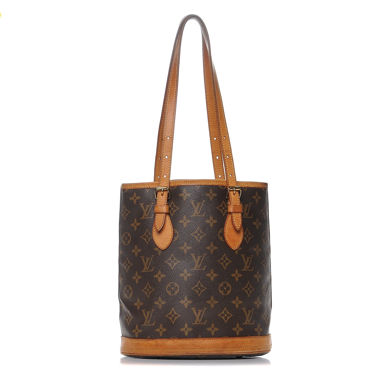 Louis Vuitton Monogram Petit Bucket 23 1 of 11