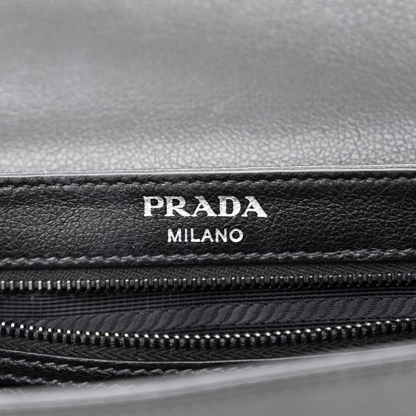 Glace Calfskin Studded Crossbody Black