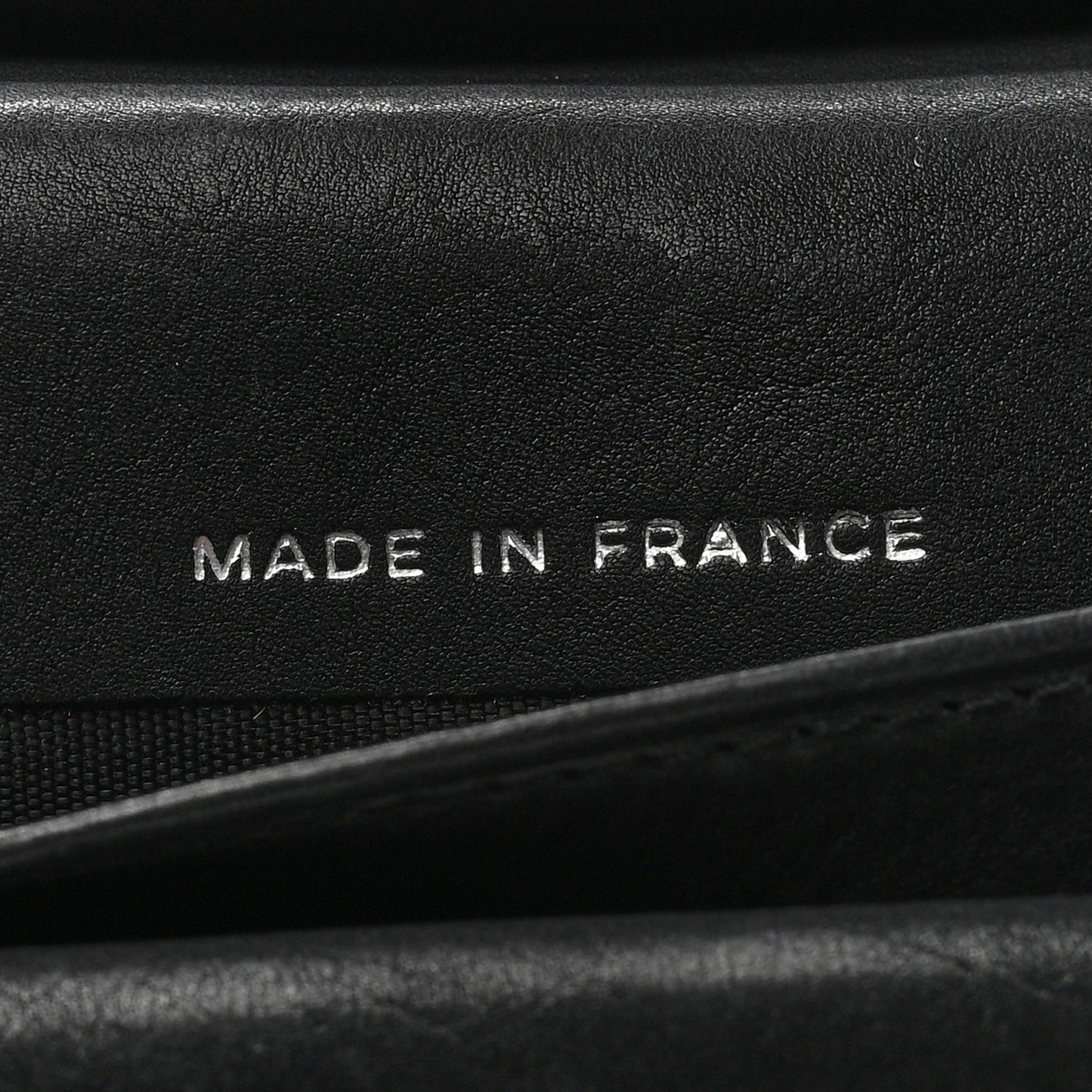 Calfskin Timeless French Wallet Black