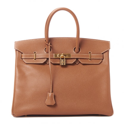 Hermes Courchevel Birkin 35 Gold 1 of 31