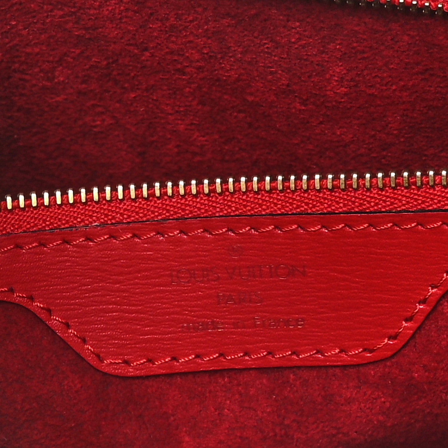 Louis Vuitton Epi Saint Jacques GM Castillan Red 8 of 9