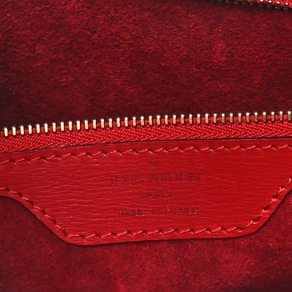 Louis Vuitton Epi Saint Jacques GM Castillan Red 8 of 9