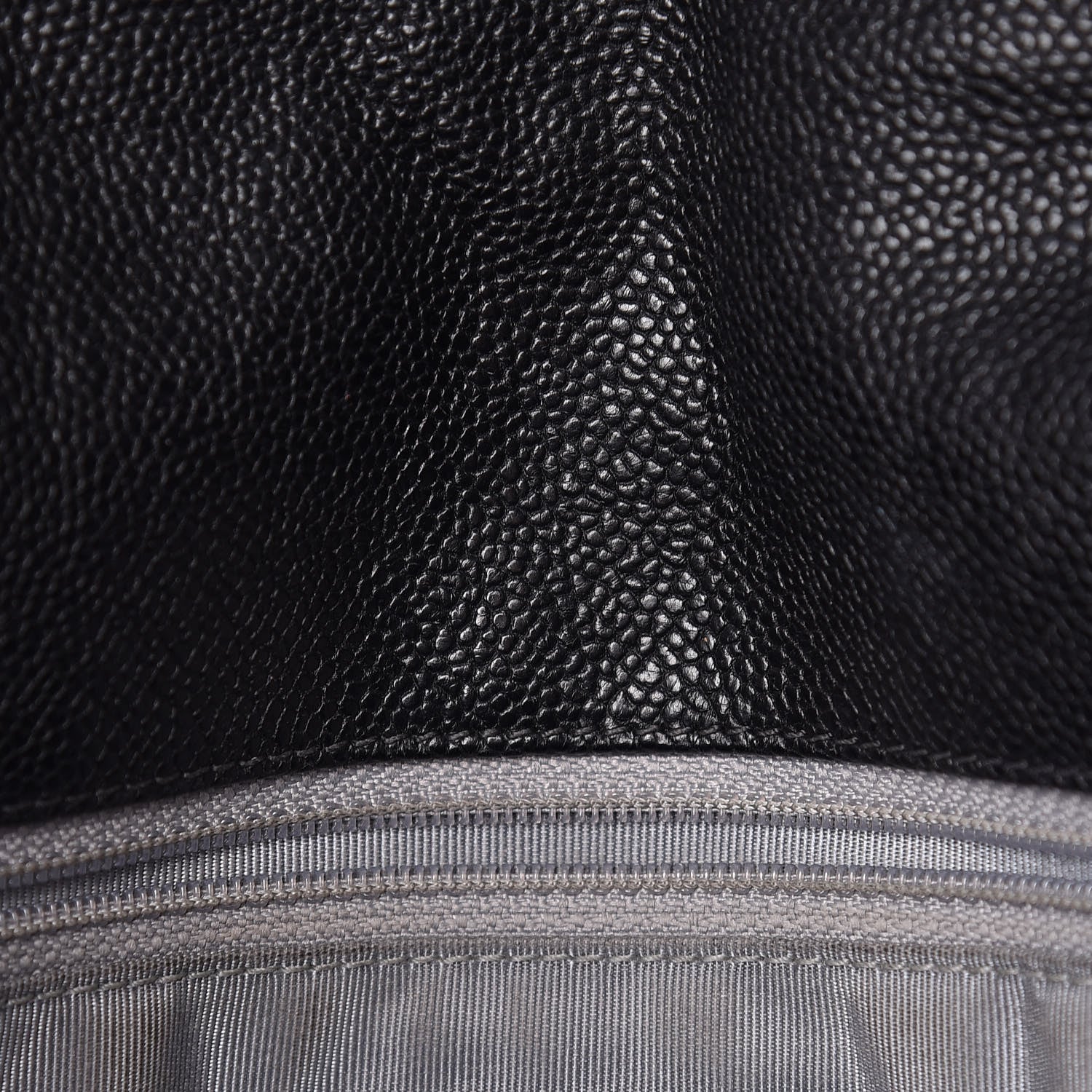 Chanel Caviar Quilted Large French Riviera Flap Black 8 of 13