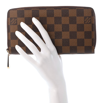 Louis Vuitton Damier Ebene Zippy Wallet 2 of 7