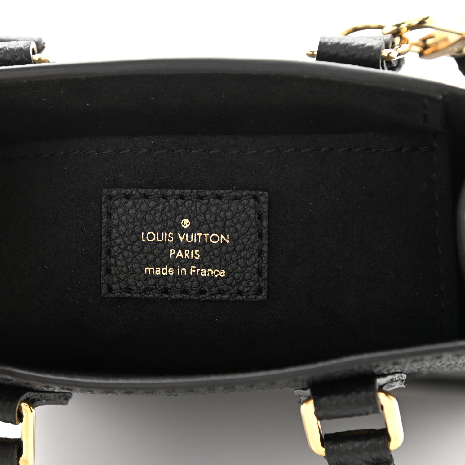 Louis Vuitton Empreinte Monogram Giant Petit Sac Plat Black 6 of 8