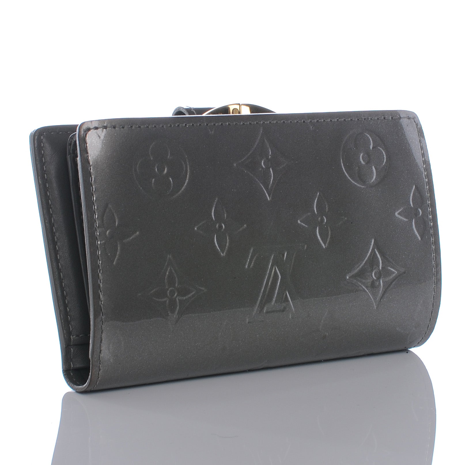 Louis Vuitton Vernis French Purse Wallet Gris 3 of 7