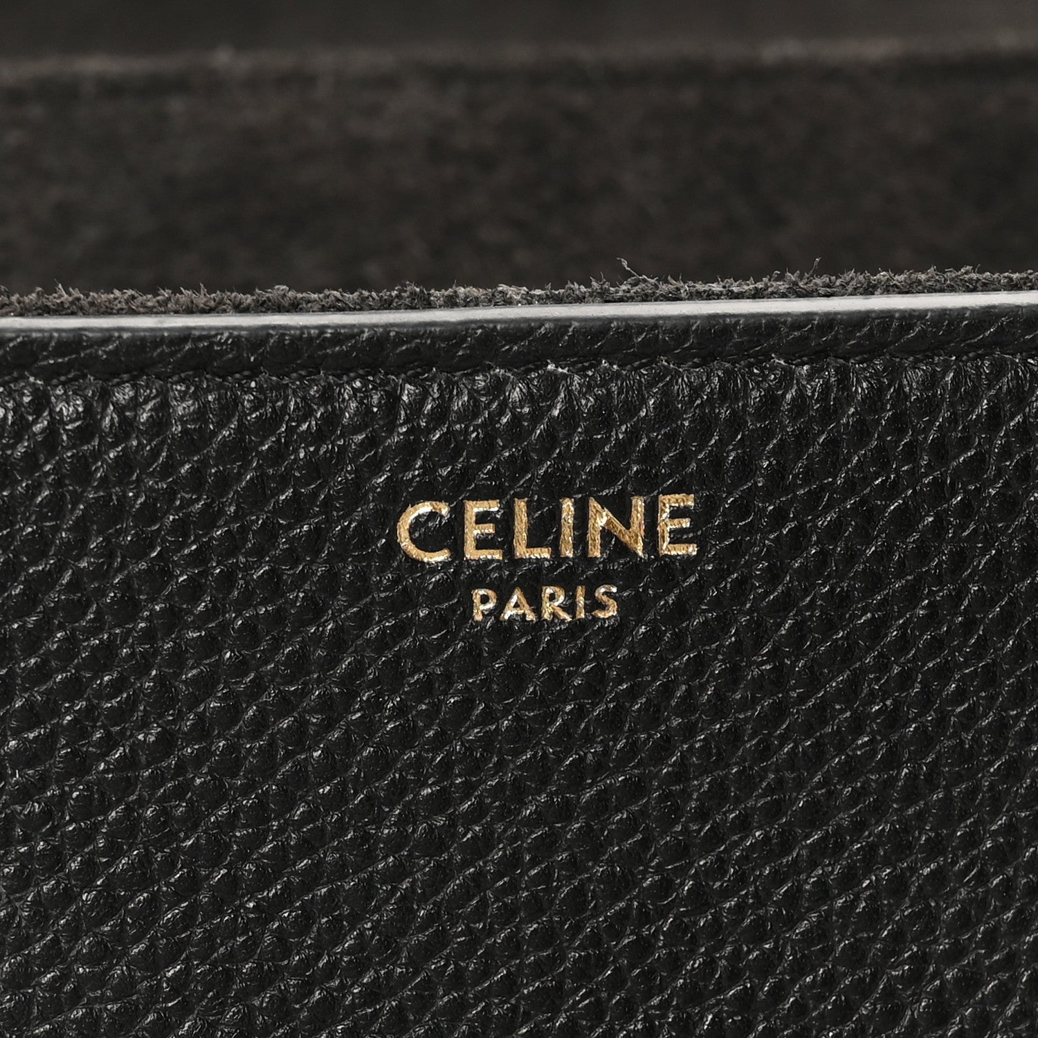 Celine Grained Calfskin Teen Soft 16 Shoulder Bag Black 6 of 9
