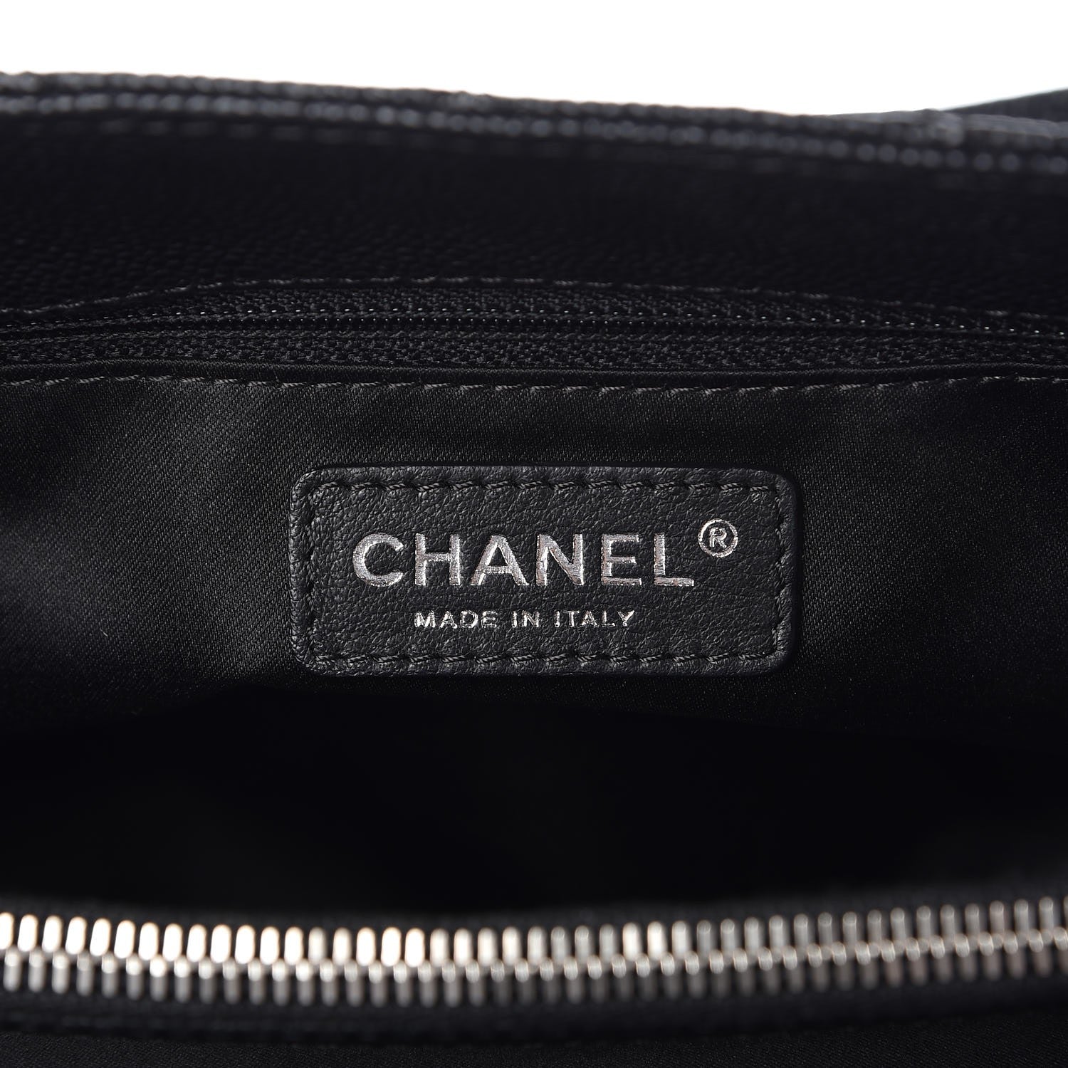 Chanel Caviar Quilted Grand Shopping Tote GST Black 6 of 8