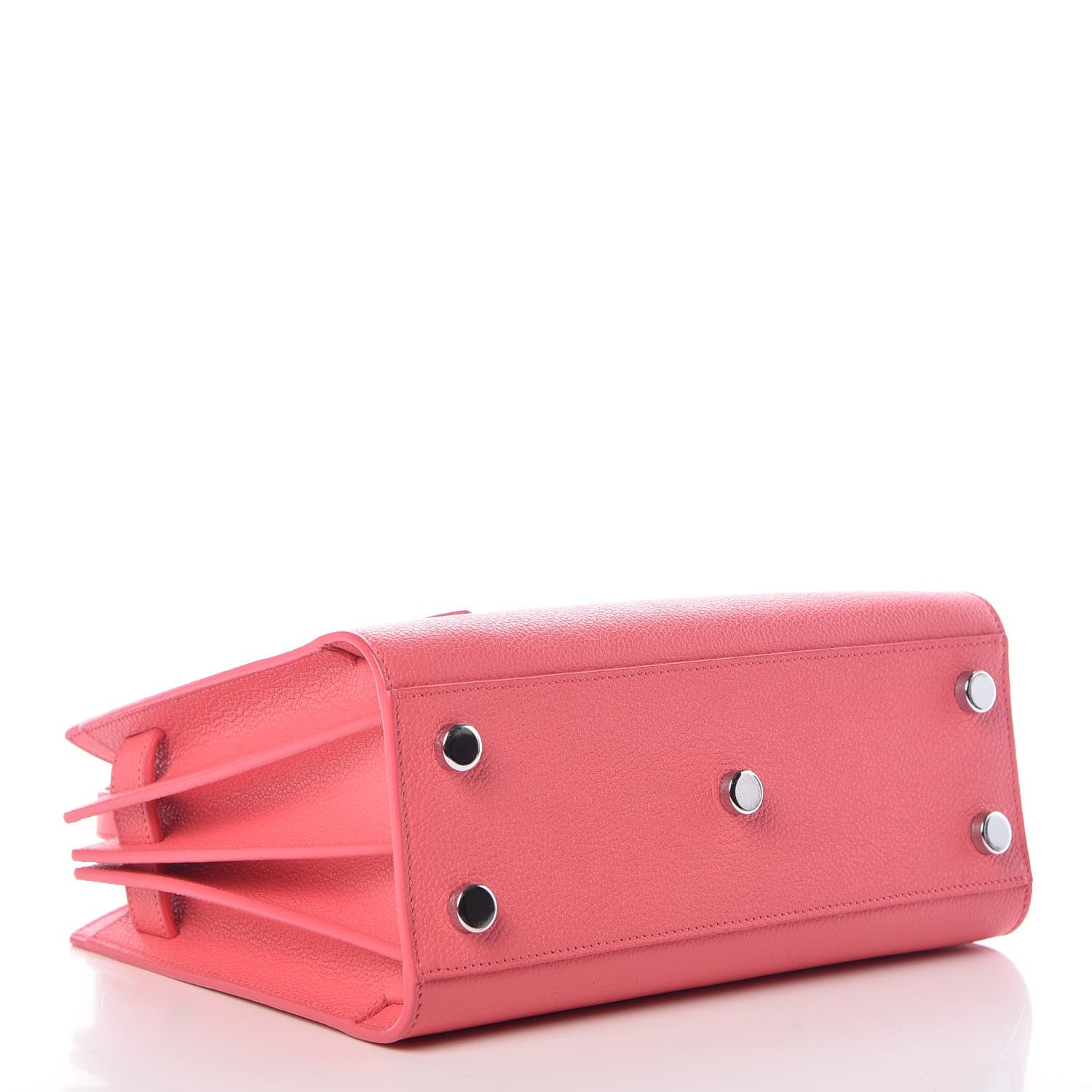 Saint Laurent Calfskin Nano Sac De Jour Rose Clair 4 of 6