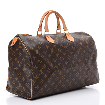 Louis Vuitton Monogram Speedy 40 2 of 13
