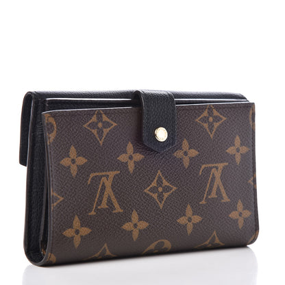 Louis Vuitton Monogram Pallas Compact Wallet Black 3 of 7