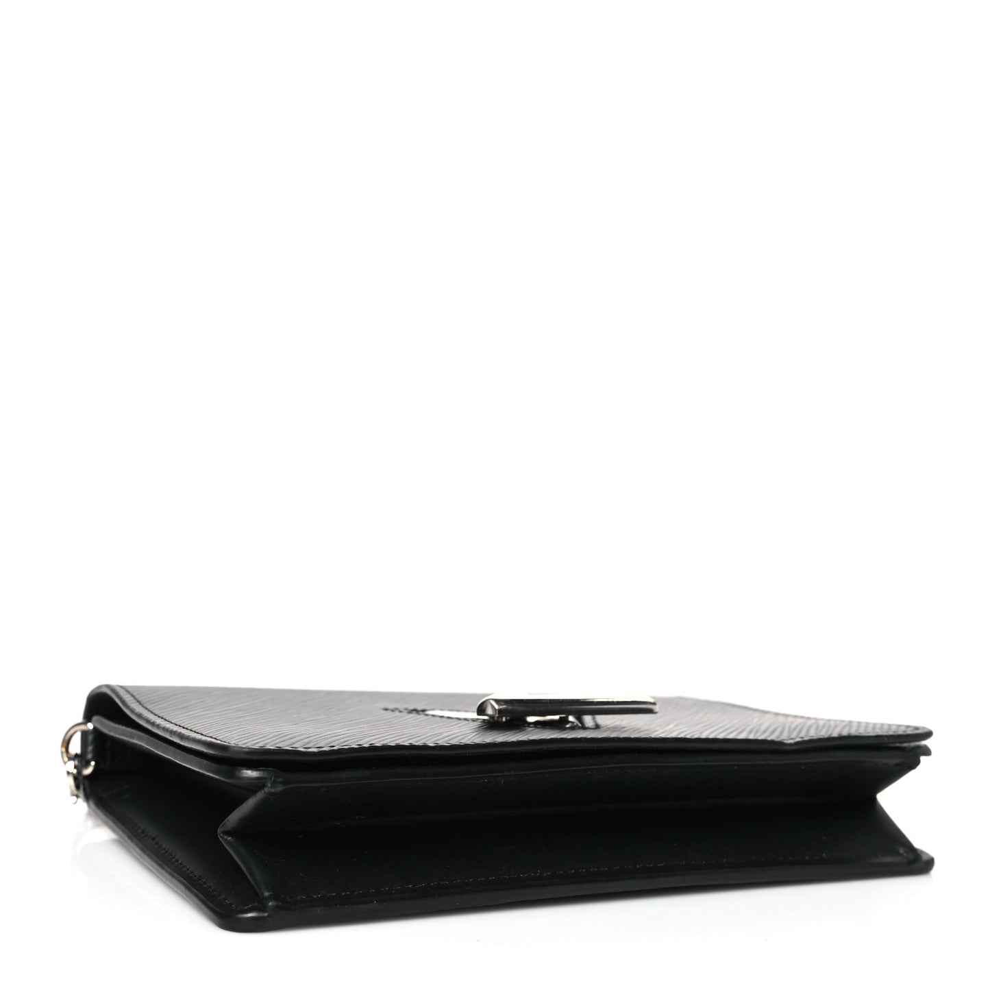 Epi Twist Belt Chain Wallet Black