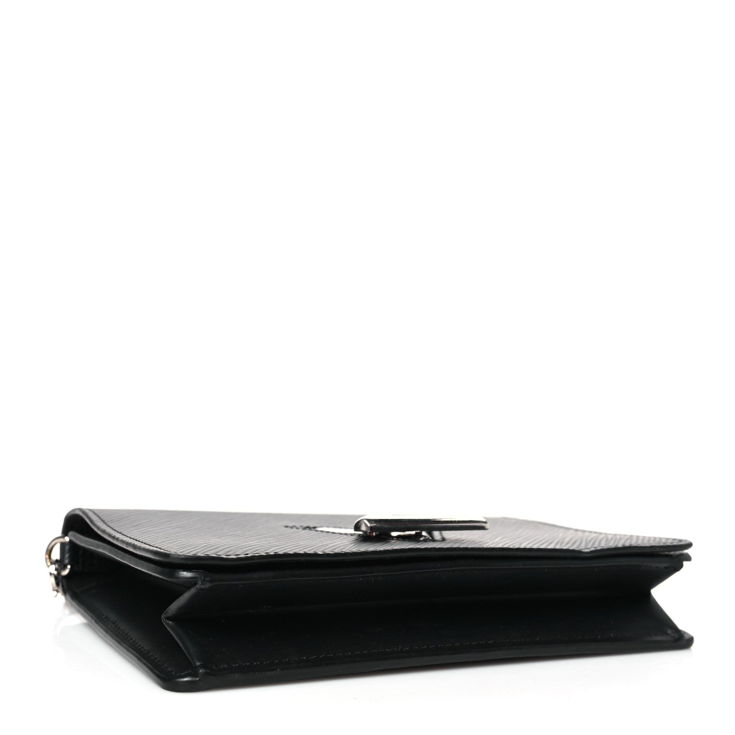 Louis Vuitton Epi Twist Belt Chain Wallet Black 4 of 9