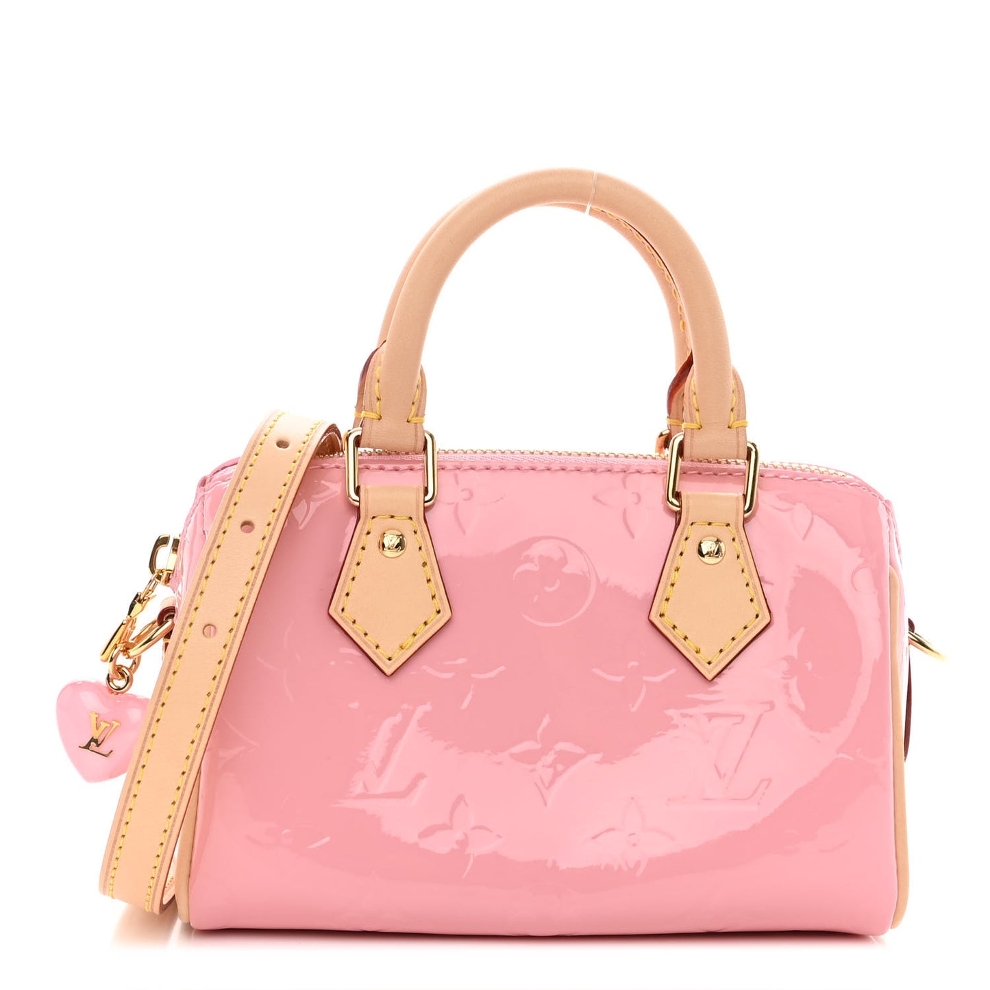 Vernis Monogram Nano Speedy Mochi Pink